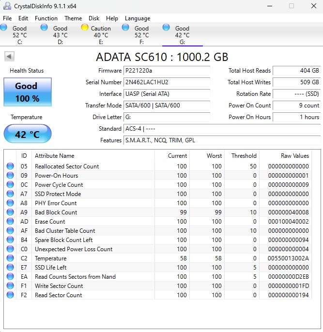 ADATA SC610 External SSD - Đánh Giá Gaming Gear