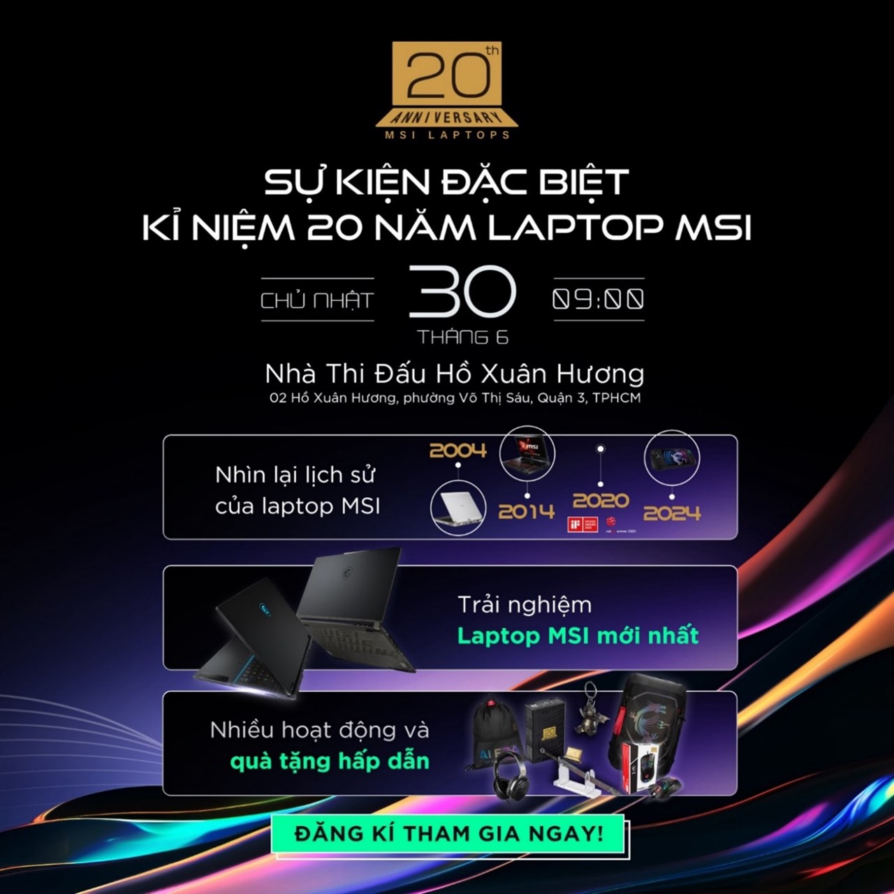 Sự kiện kỉ niệm 20 năm laptop MSI: Nhìn lại quá khứ, hướng tới tương lai - Tin Gaming Gear