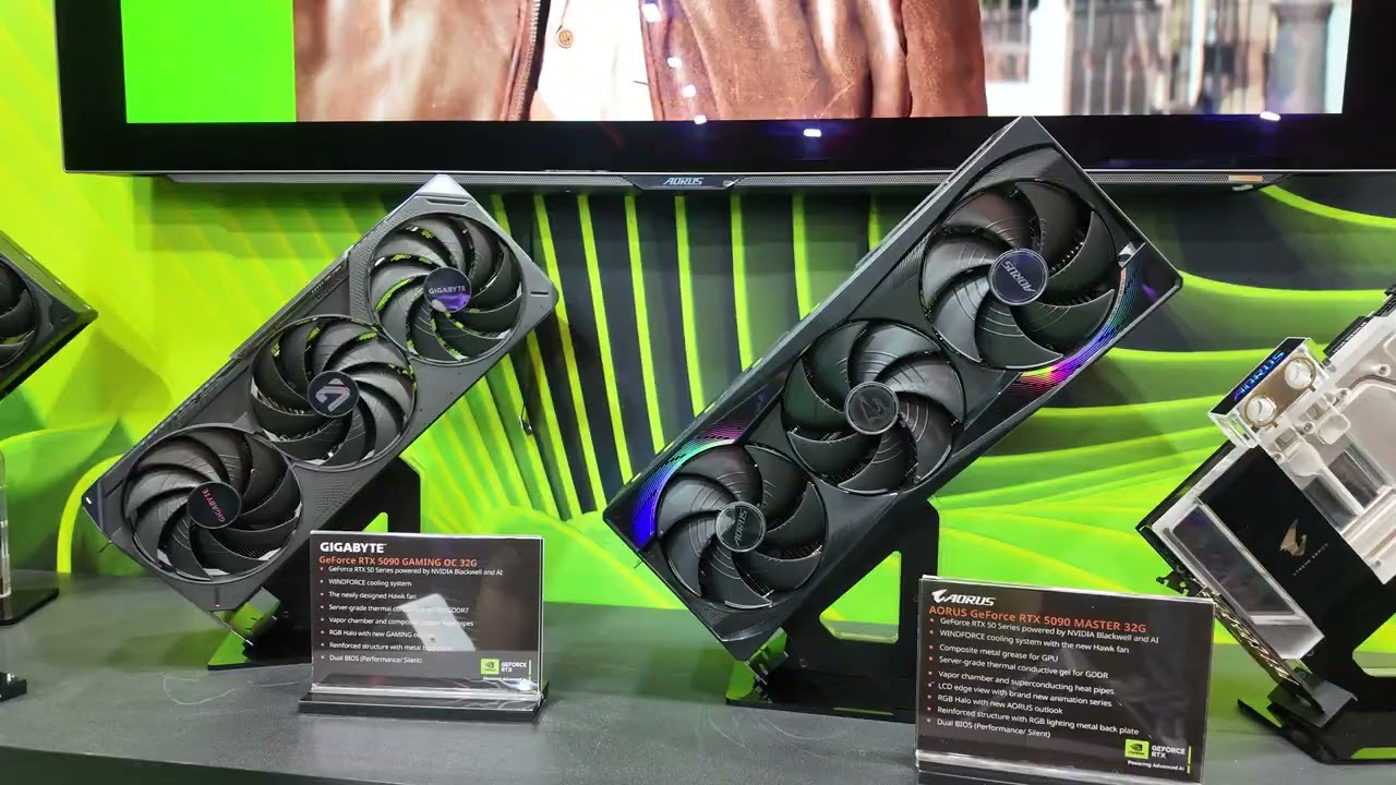 Card đồ họa GIGABYTE GeForce RTX 50 Series đã chính thức lên kệ - Tin Gaming Gear