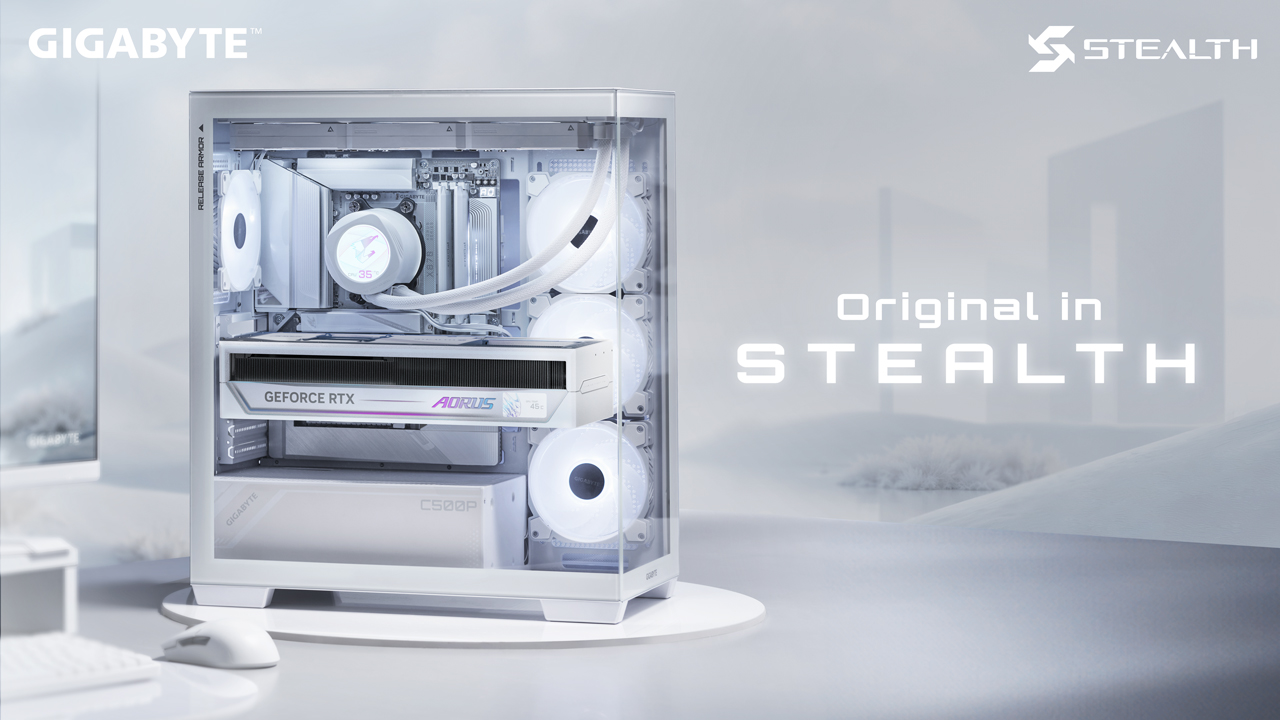 GIGABYTE ra mắt dòng sản phẩm STEALTH ICE - Tin Gaming Gear
