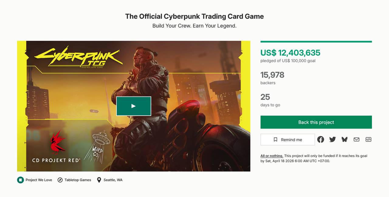 Cyberpunk TCG