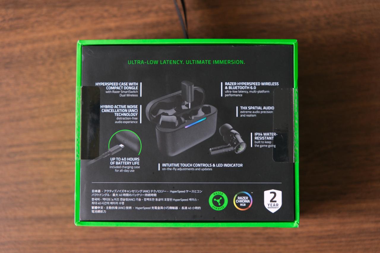Razer Hammerhead V3 Hyperspeed - Đánh Giá Gaming Gear
