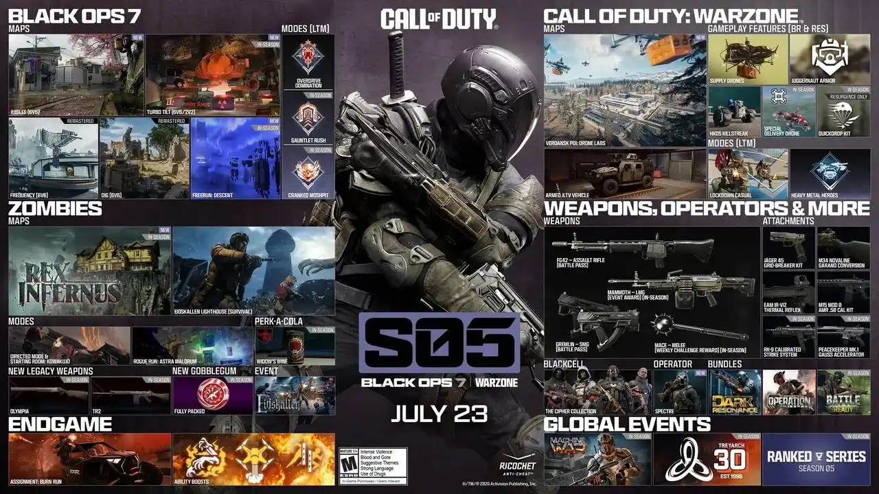Mùa 5 Call of Duty