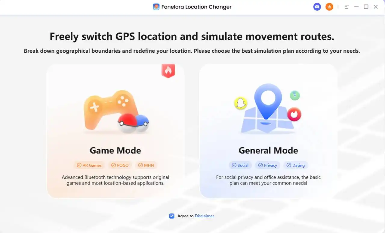 Fonelora Location Changer